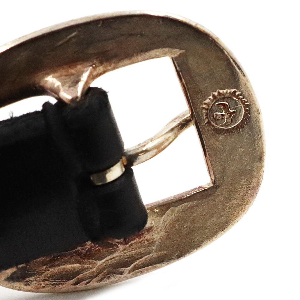 ゴローズ【 goro's 】K18メタル付きギャリソンベルト