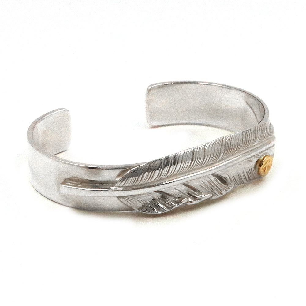 ゴローズ【 goro's 】メタル付きフェザーブレス(M)