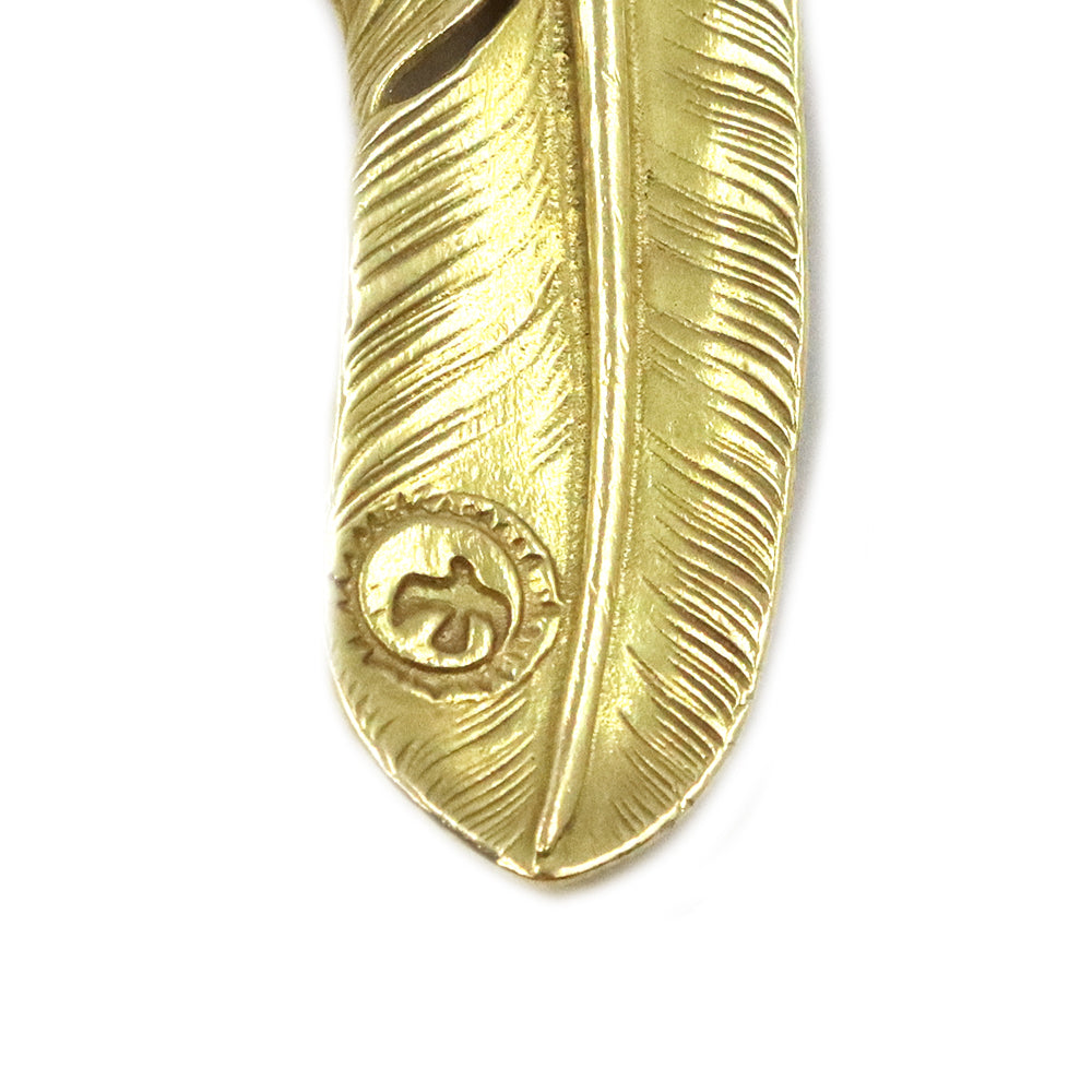 ゴローズ【 goro's 】全金プレーン特大フェザー(左)