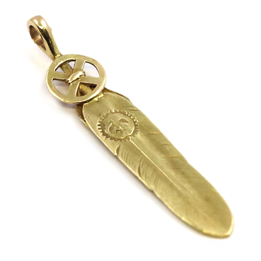 ゴローズ【 goro's 】ハートホイールフェザー(L)