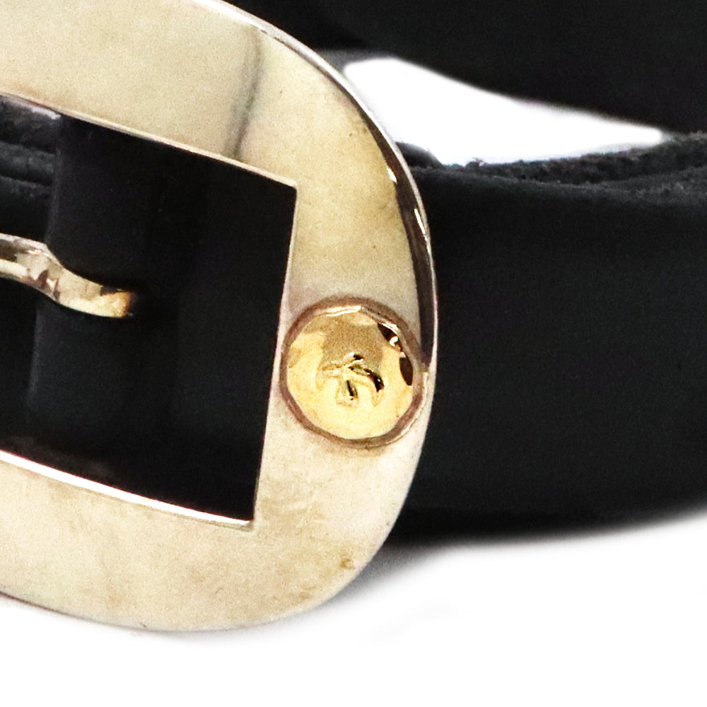 ゴローズ【 goro's 】K18メタル付きギャリソンベルト