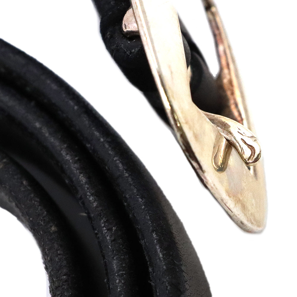 ゴローズ【 goro's 】K18メタル付きギャリソンベルト