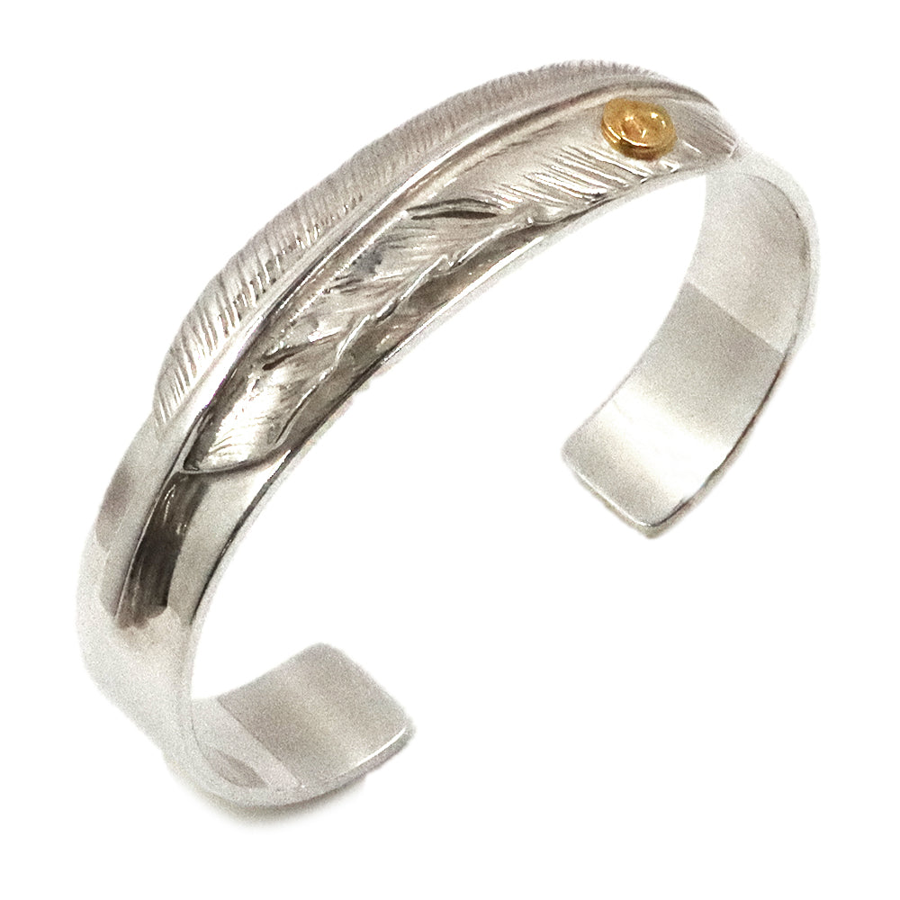 ゴローズ【 goro's 】メタル付きフェザーブレス（M）