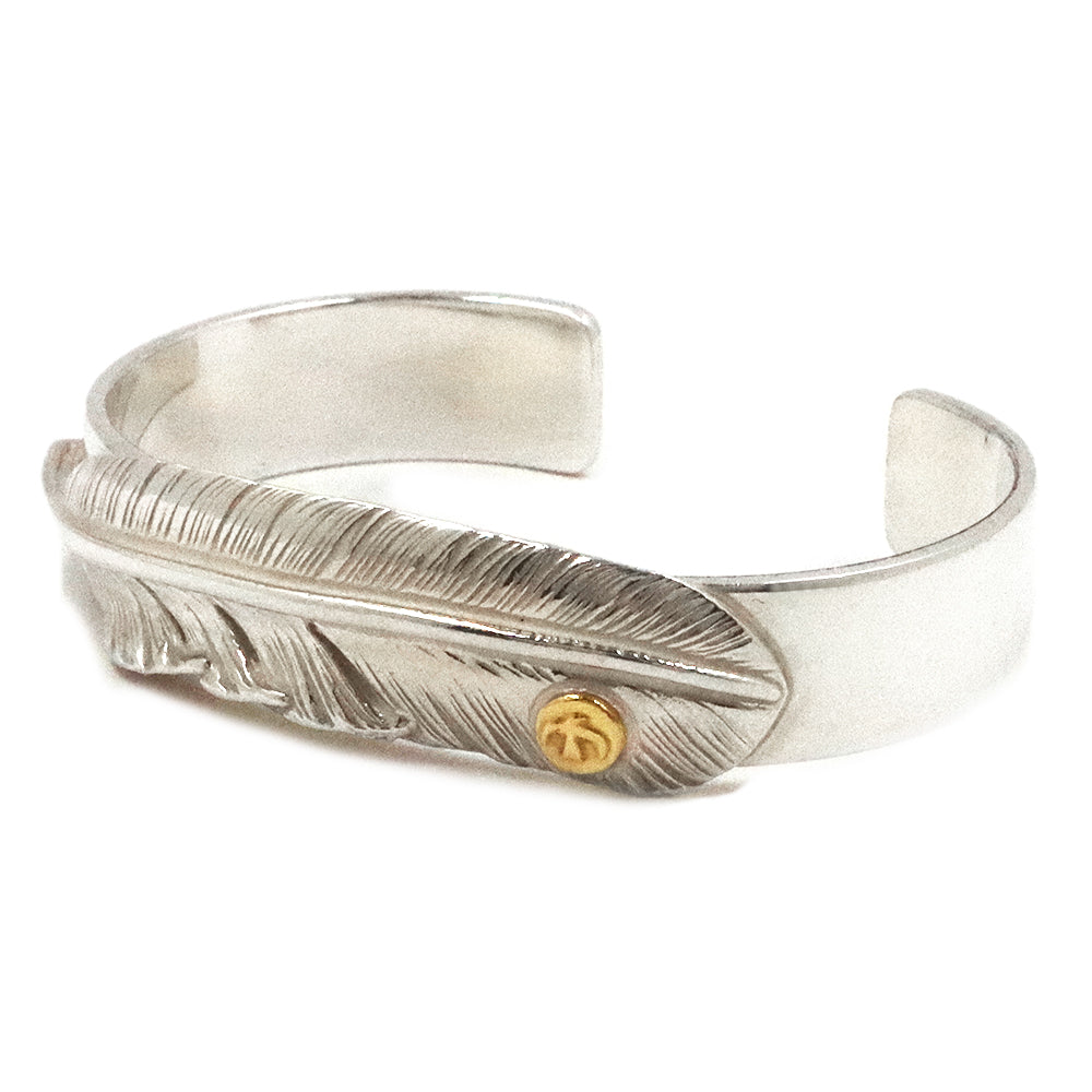 ゴローズ【 goro's 】メタル付きフェザーブレス（M）