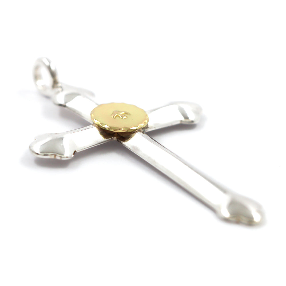 ゴローズ【 goro's 】金メタル付きクロス