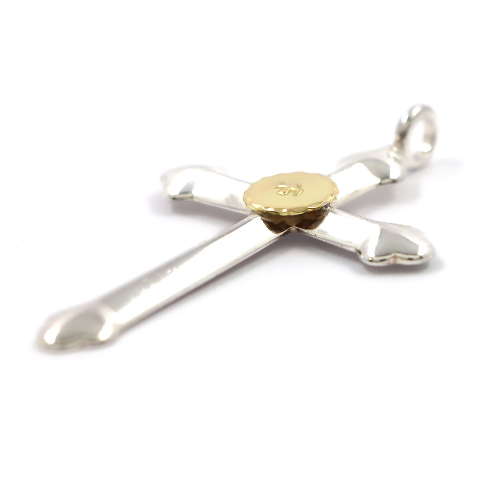 ゴローズ【 goro's 】金メタル付きクロス