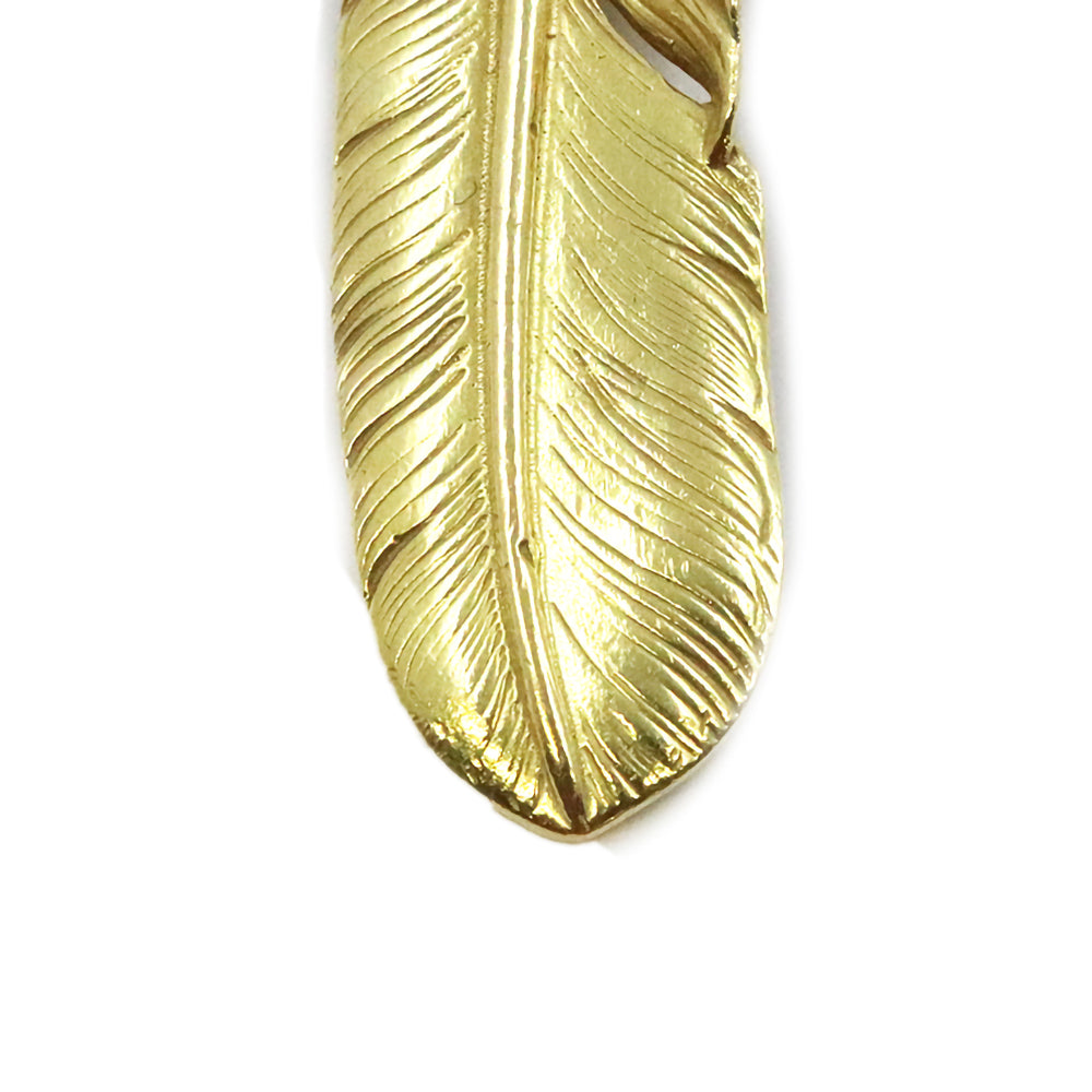 ゴローズ【 goro's 】全金プレーン特大フェザー（左）